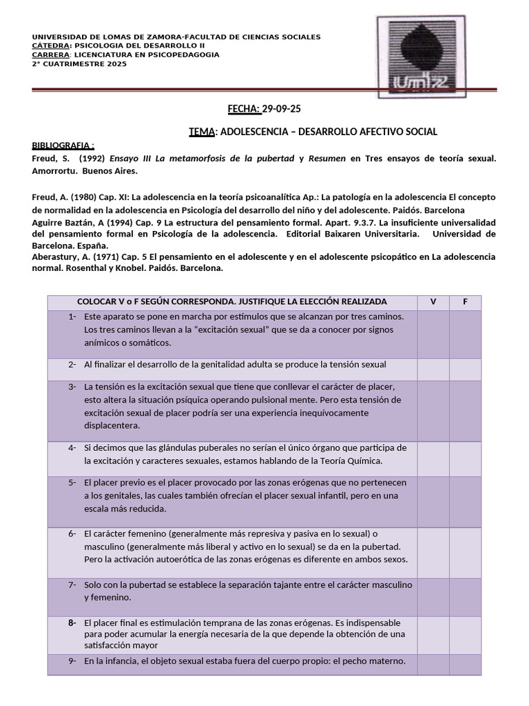Adolescencia: Desarrollo Afectivo y Social | PDF | Adultos | Aprendizaje