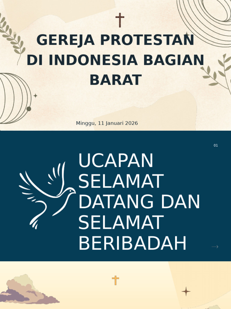 Ibadah Gereja Protestan Indonesia Barat | PDF
