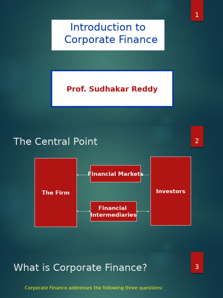Corporate Finance Fundamentals Explained | PDF | Equity (Finance ...