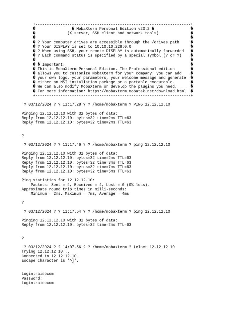 MobaXterm Personal Edition Guide | PDF | Ip Address | Internet