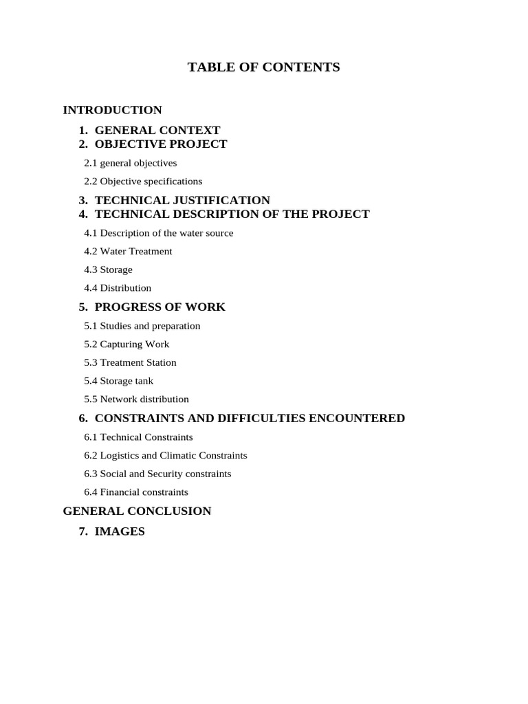 Bareka Drinking Water Supply Project Update | PDF | Drinking Water ...