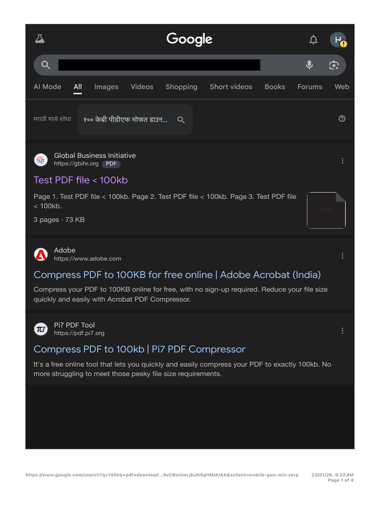 Free PDF Compression to 100KB | PDF