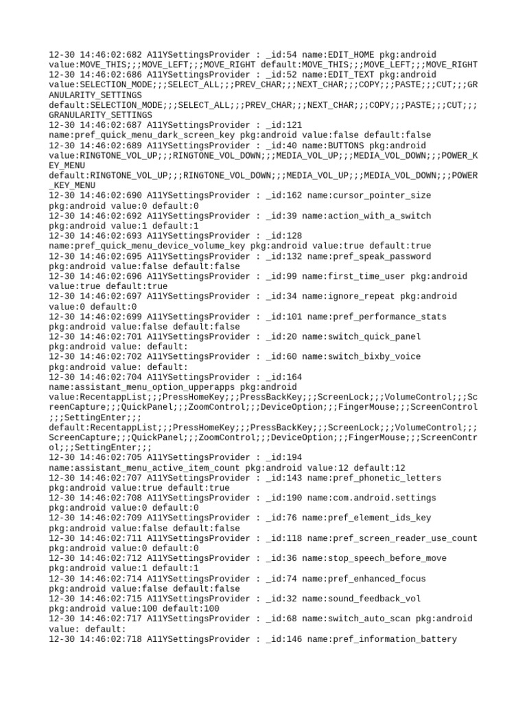Android Accessibility Settings Overview | PDF | Computing | Mobile ...