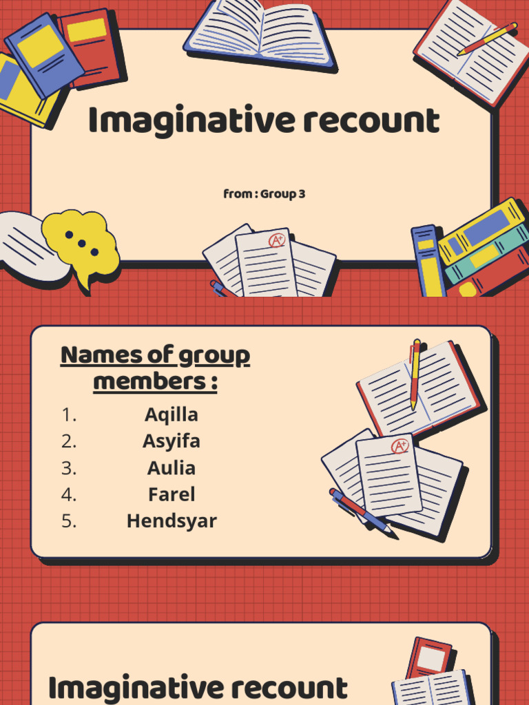 Kelompok 3 Imaginative Recount | PDF | Verb | Grammatical Tense