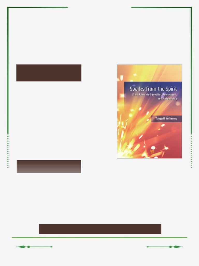 Sparks from the Spirit From Science to Innovation Development and ...