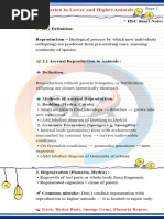 Class 12 Biology: Reproduction Notes | PDF