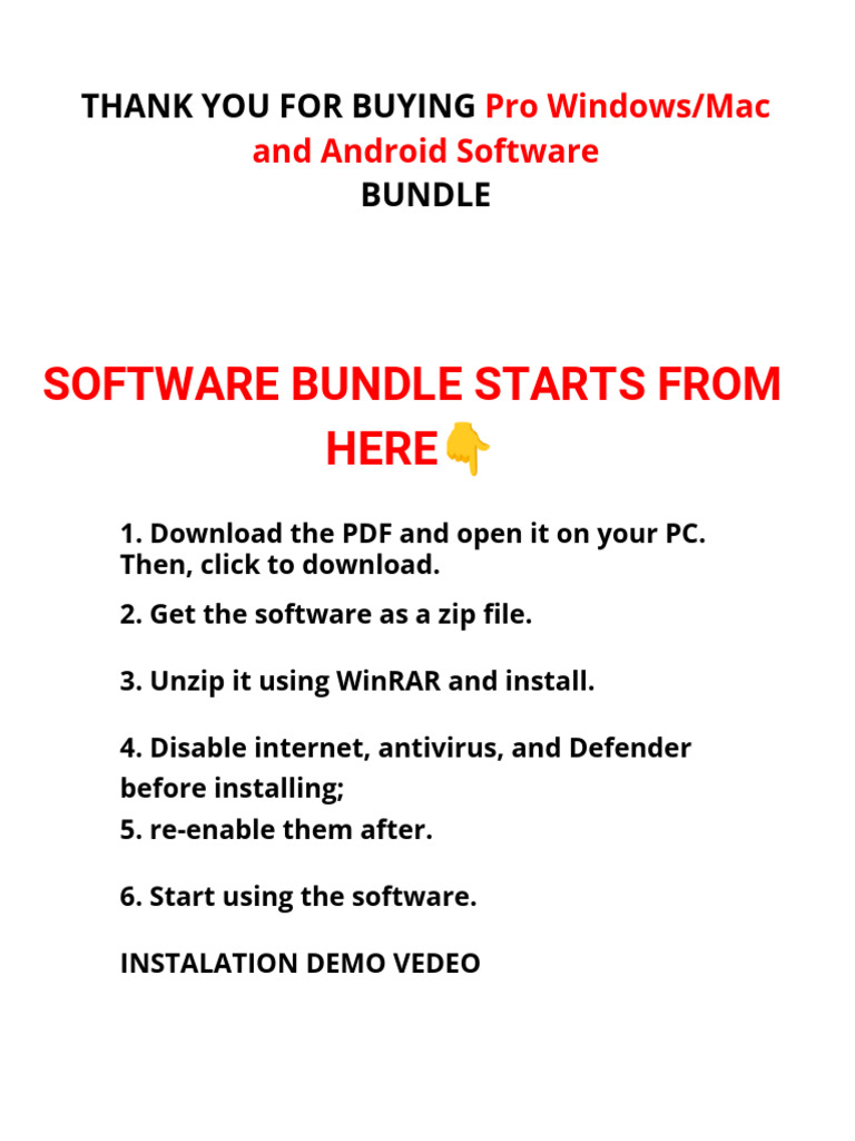100 + New Software New Update PDF | PDF | Android (Operating System ...