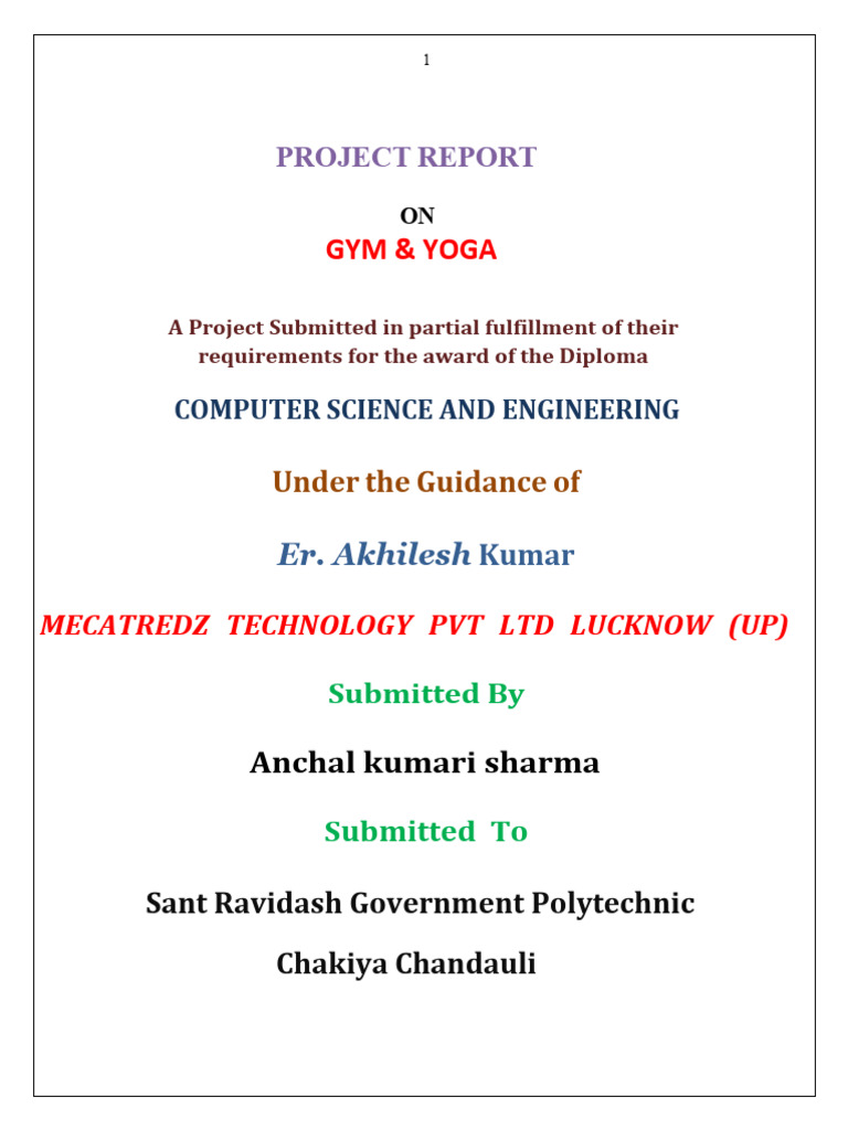 AnchalkumarisharmaSRGPChakiyaChandauli | PDF | Software Testing ...