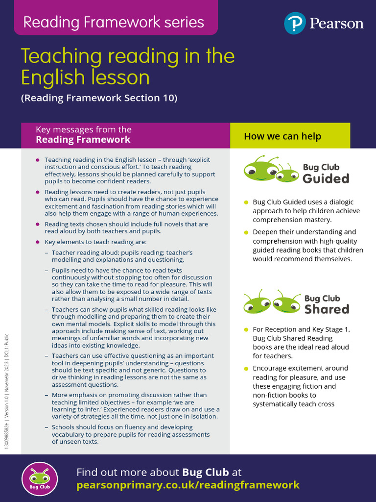 Effective Strategies for Teaching Reading | PDF | Reading Comprehension ...