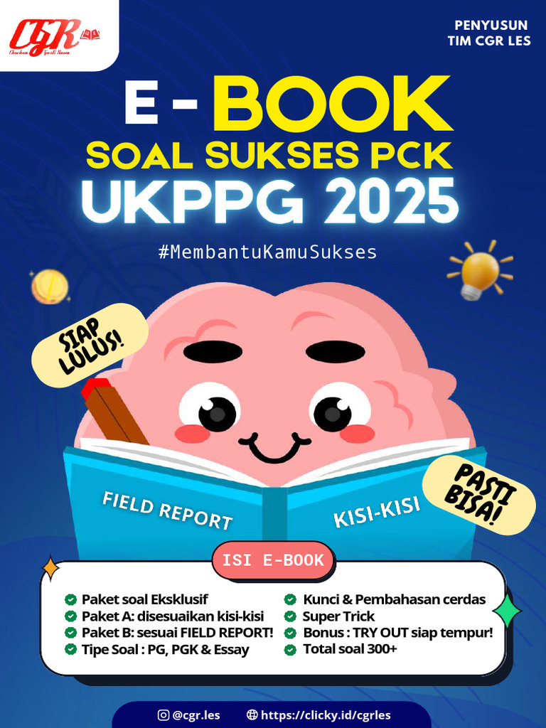 Ebook Sukses UKPPPG 2025: Panduan Lengkap | PDF