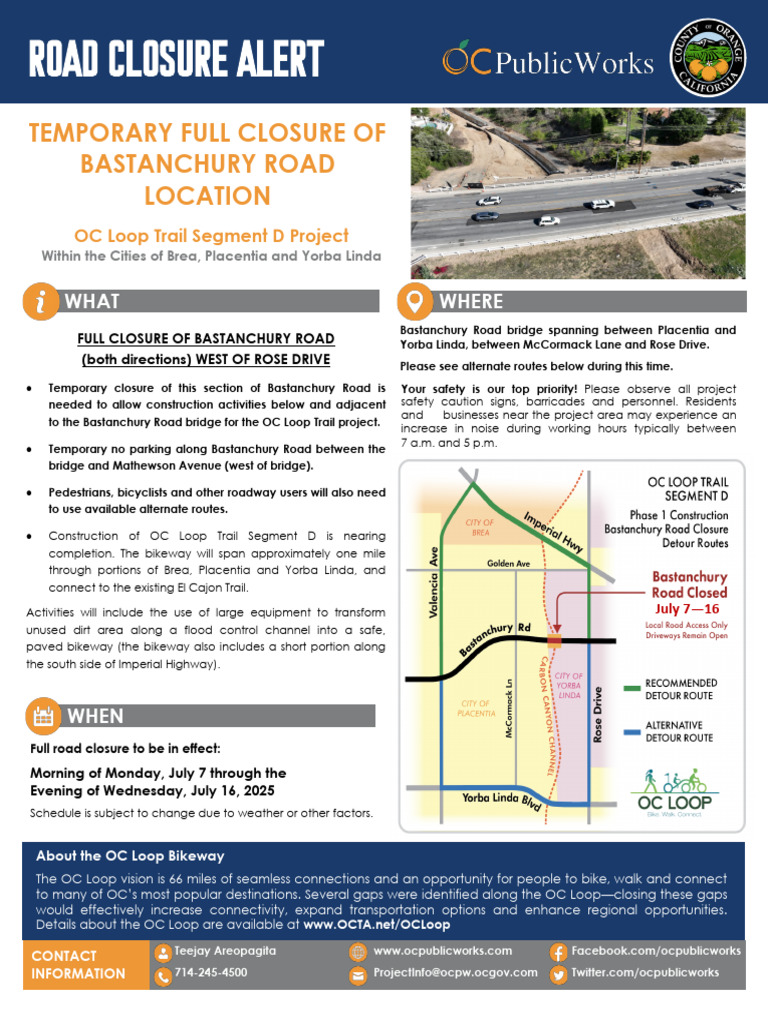 Ocpw Notification.bastanchury Rd Closure.oc Loop Segment d (6!10!2025 ...