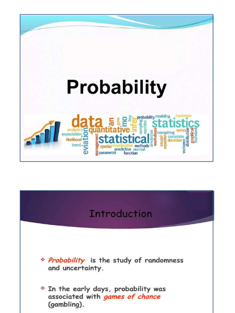 Probability PDF | PDF | Probability | Chess Theory