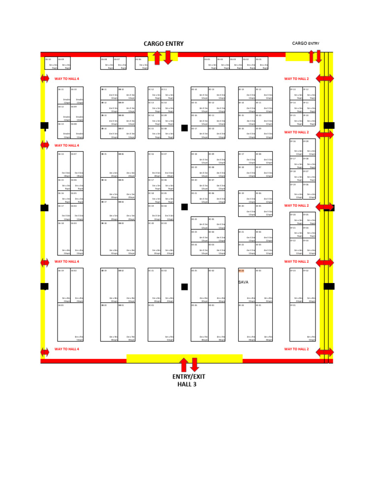 Dimensions and Layouts for Event Spaces | PDF