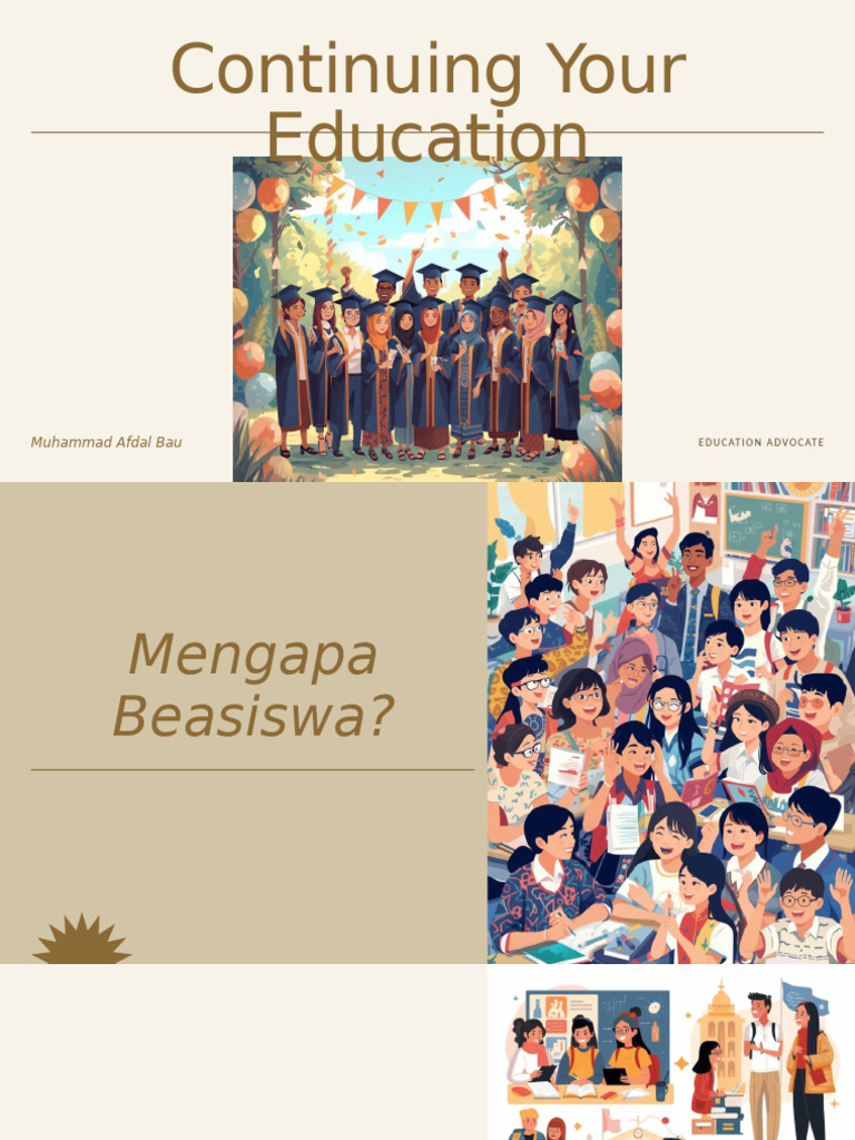 Presentation - Continuing Your Education | PDF | Educational Assessment ...