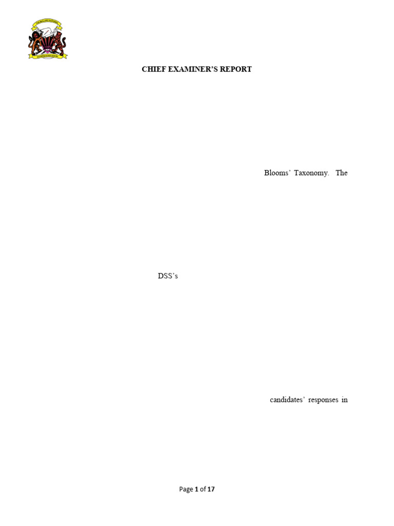 2025 MSCE History Exam Report | PDF | Communism | Cuban Missile Crisis