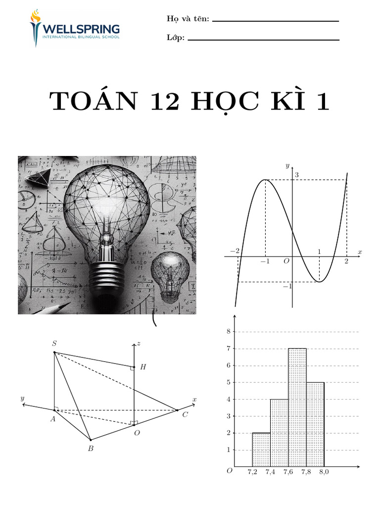 Toán 12 Học Kì 1 | PDF