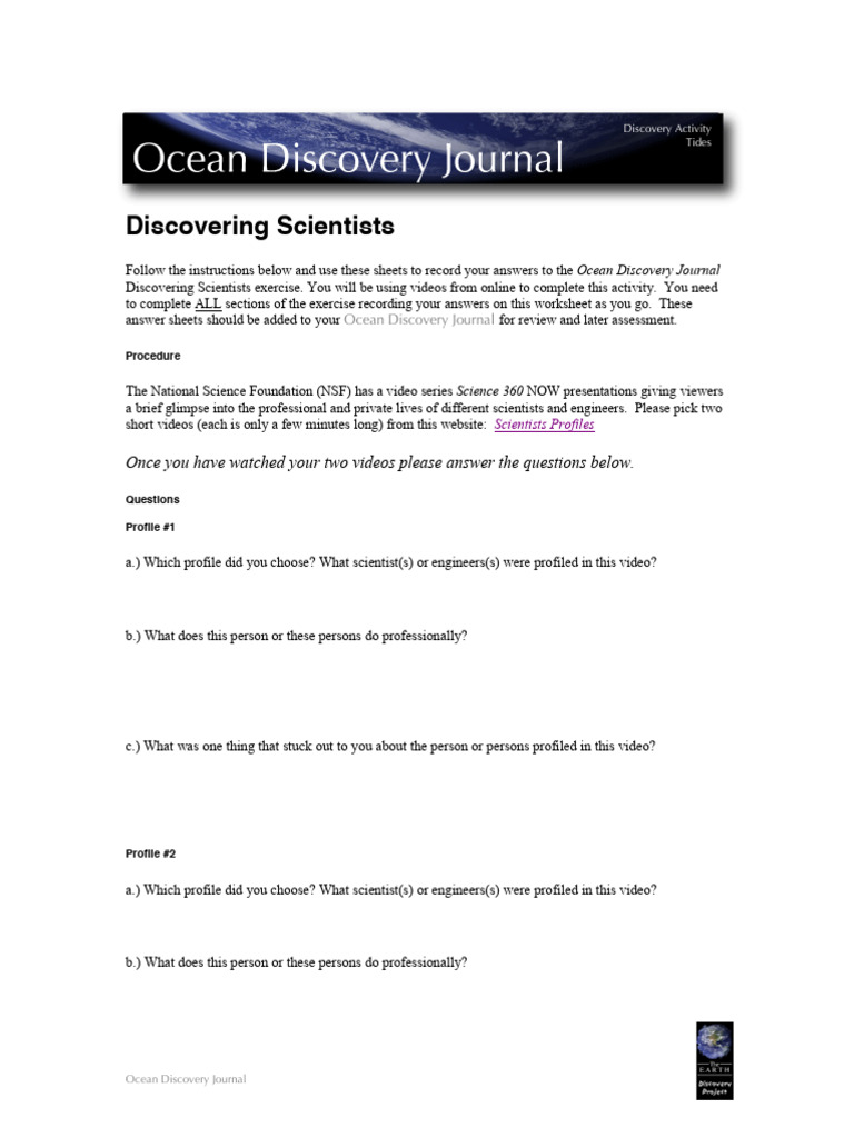 ODJ Scientists 1 | PDF