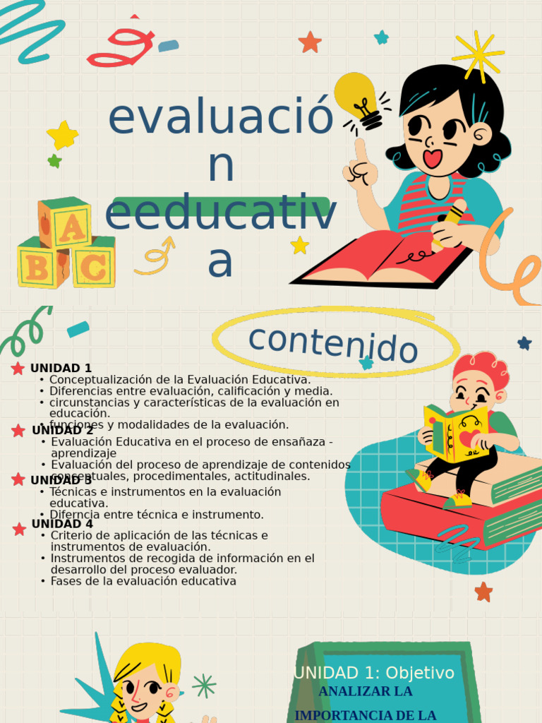 Guía Completa sobre Evaluación Educativa | PDF | Evaluación | Aprendizaje