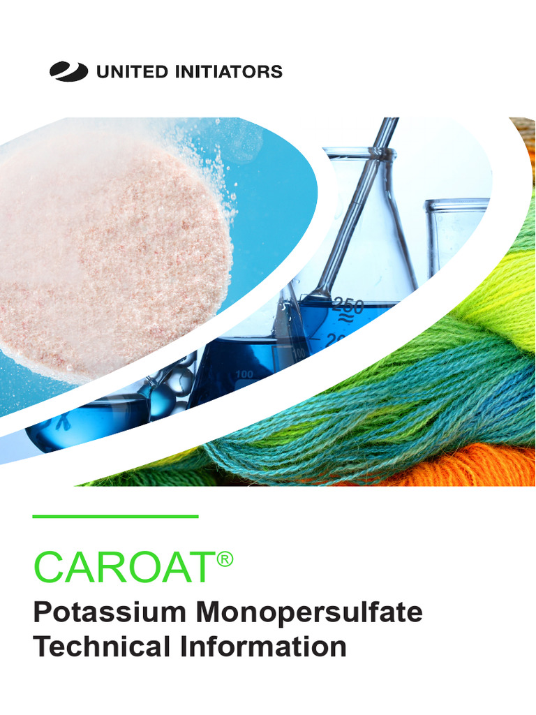 CAROAT® Potassium Monopersulfate Uses | PDF | Ph | Hydrogen Peroxide