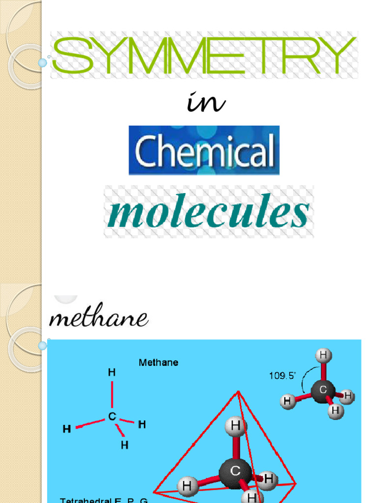 Symmetry in Chemical Molecules | PDF