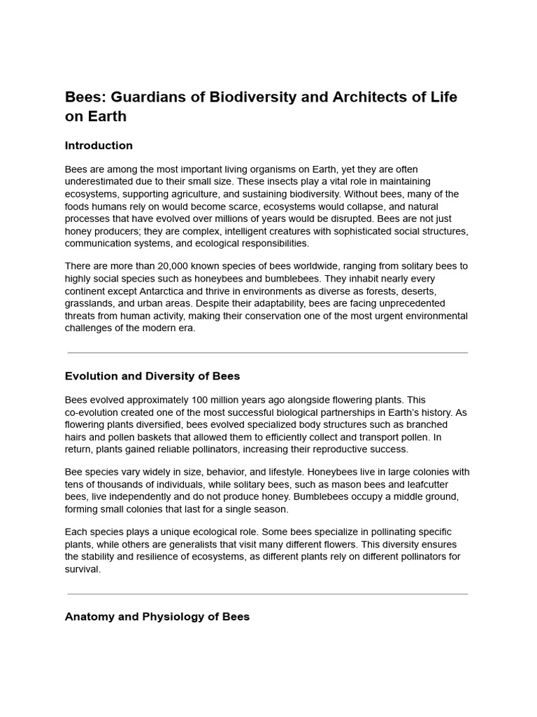 3 Bees | PDF | Bees | Honey Bee