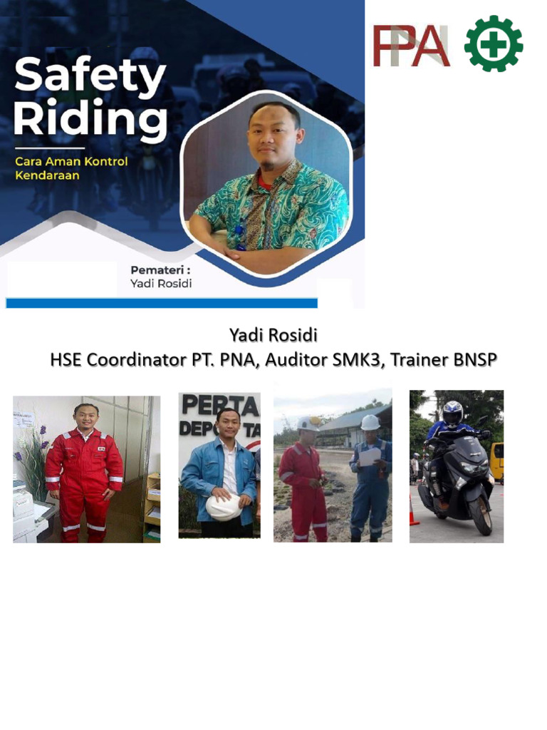 Pentingnya Safety Riding dan Defensif | PDF