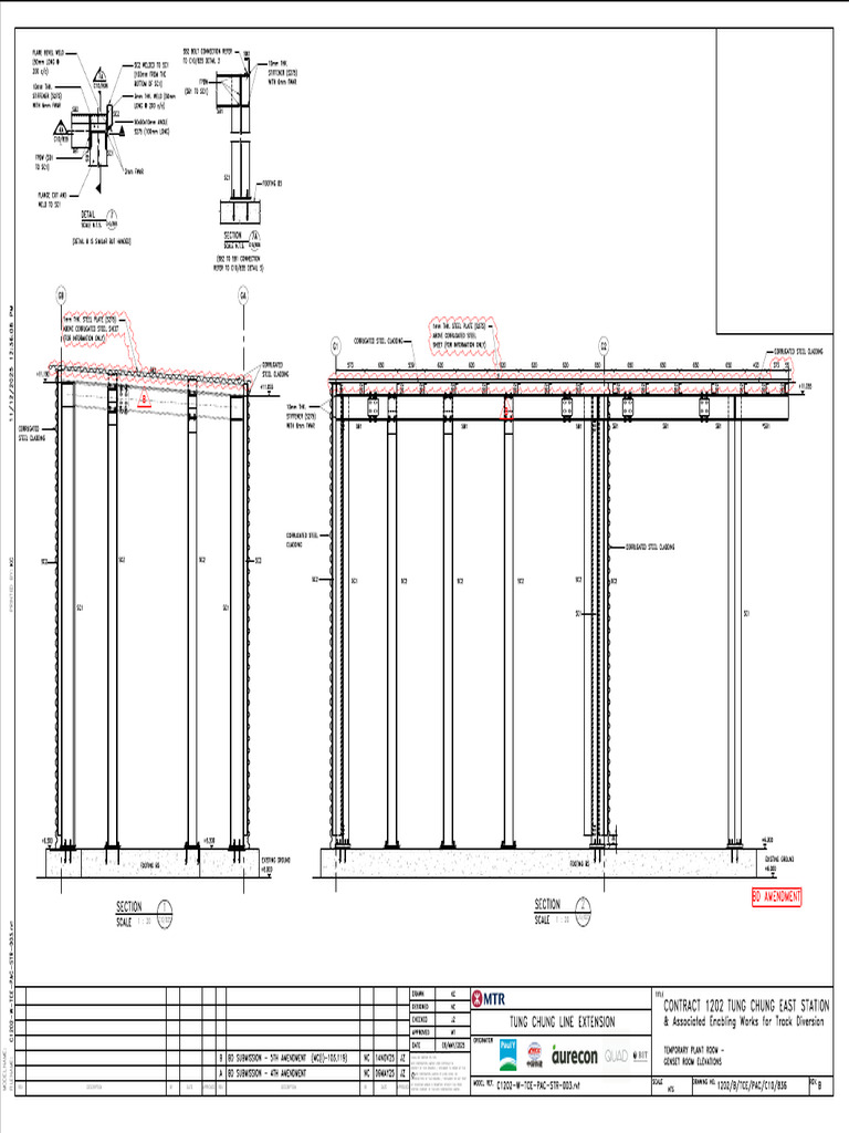 Corrugated Steel Cladding Elevations | PDF