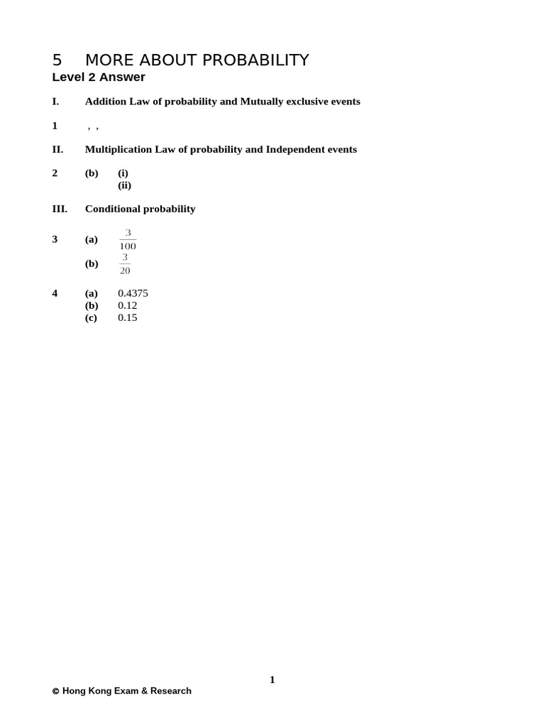 Understanding Probability Laws and Concepts | PDF