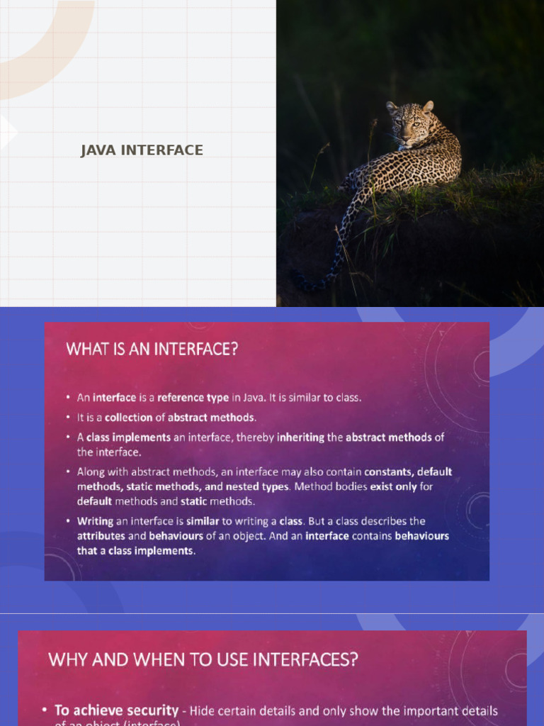 Java Interfaces | PDF