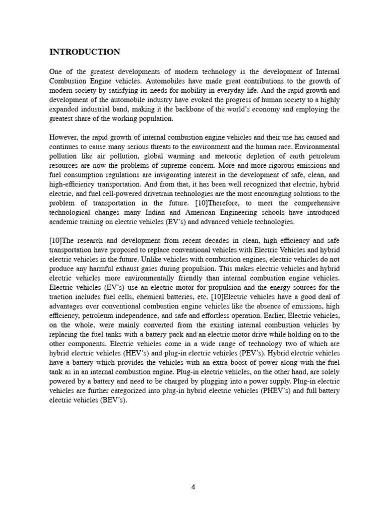 Report | PDF | Electric Vehicle | Plug In Hybrid