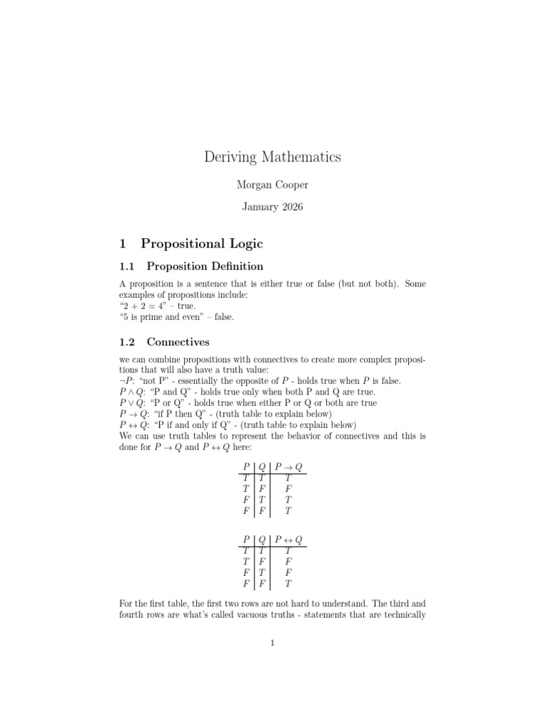 Understanding Propositional and Predicate Logic | PDF | If And Only If ...