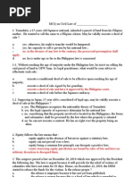 Download MCQ on Civil Law by Ayn Usman Guinomla SN98590860 doc pdf