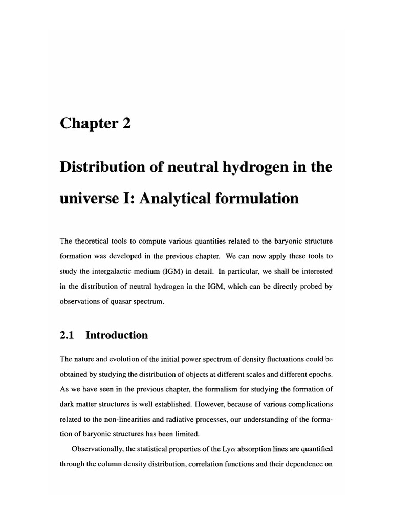 09 Chapter 2 | PDF | Dark Matter | Physical Cosmology