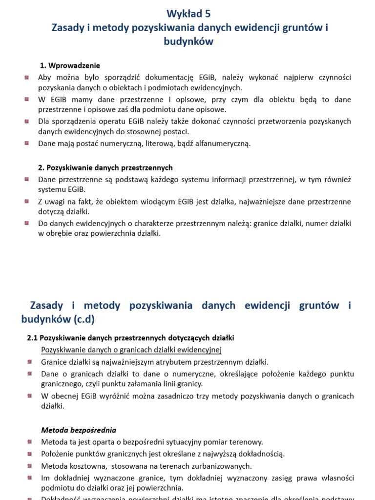 Kataster i gn_w5 b | PDF