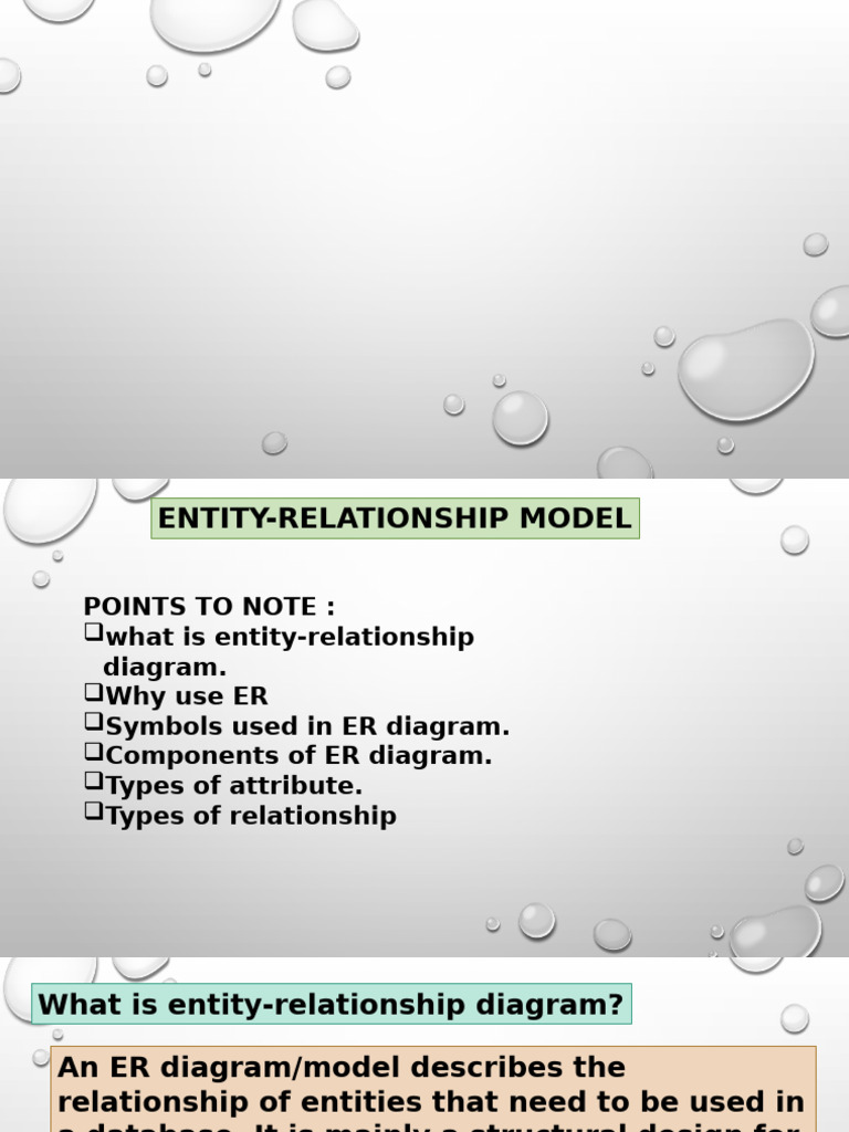 Understanding Entity-Relationship Diagrams | PDF | Information ...