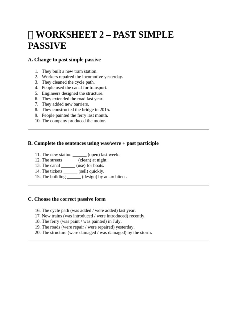 Worksheet 2 | PDF