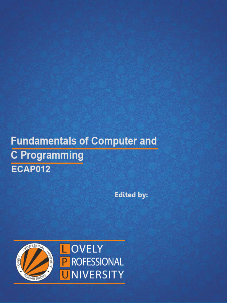 Computer and C Programming Basics | PDF | Integrated Circuit | Computer ...