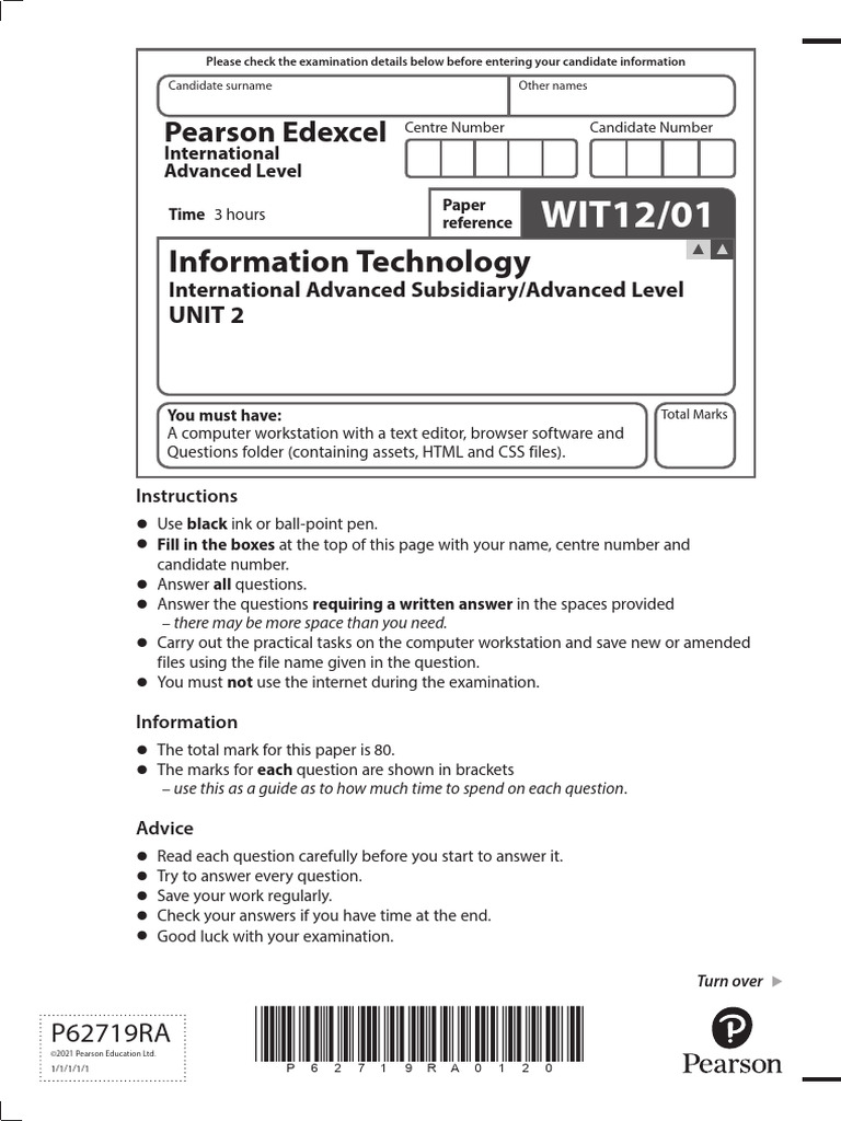 2021 June U2 Paper | PDF | World Wide Web | Internet & Web