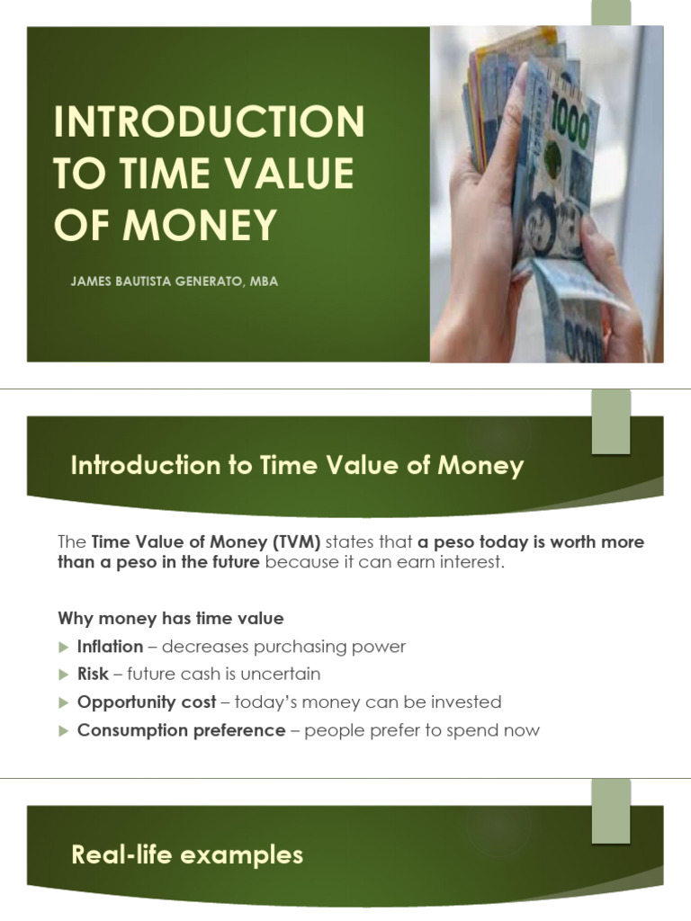 03 Time Value of Money | PDF | Interest | Time Value Of Money