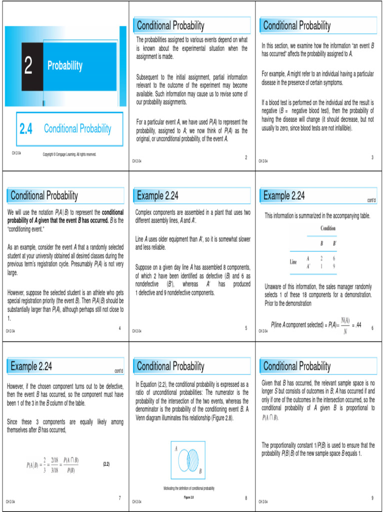 Understanding Conditional Probability | PDF | Probability | Mathematics
