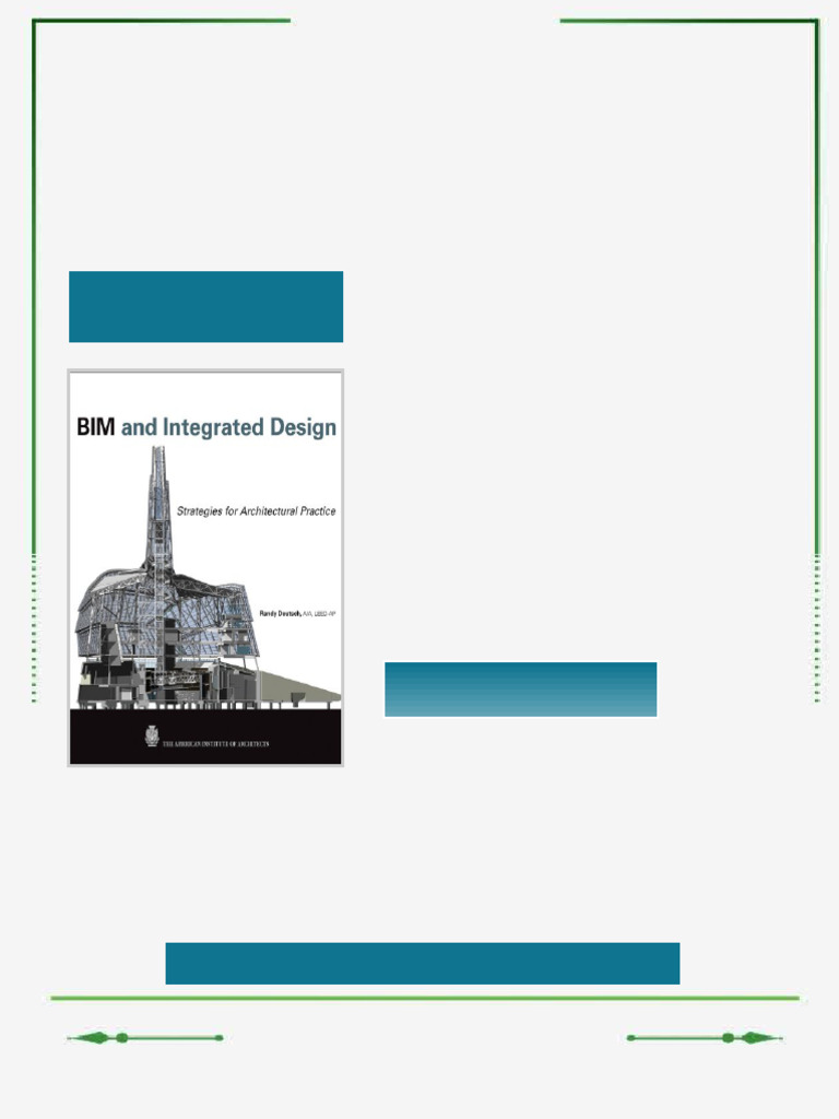 BIM and Integrated Design Strategies for Architectural Practice 1st ...