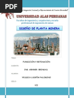 diseño y planta minera