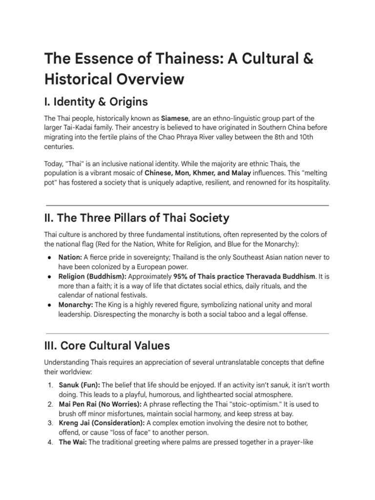 Thainess_ Culture, History, And Modernity | PDF | Thailand