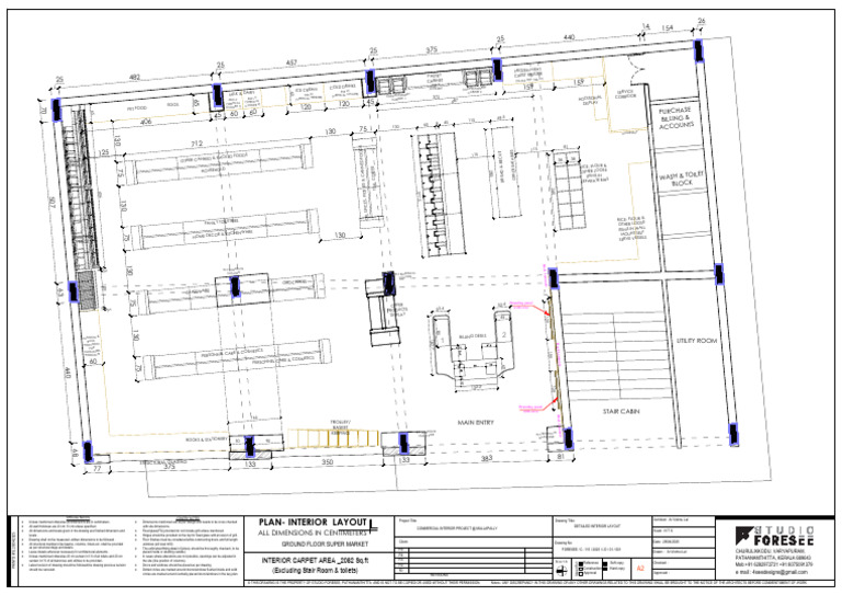 Commercial Interior Layout Plan | PDF | Food And Drink Preparation ...