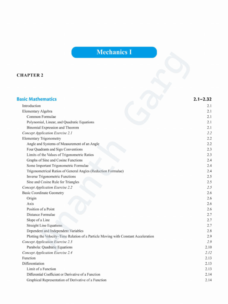 Basic Mathematics Chapter-Compressed | PDF