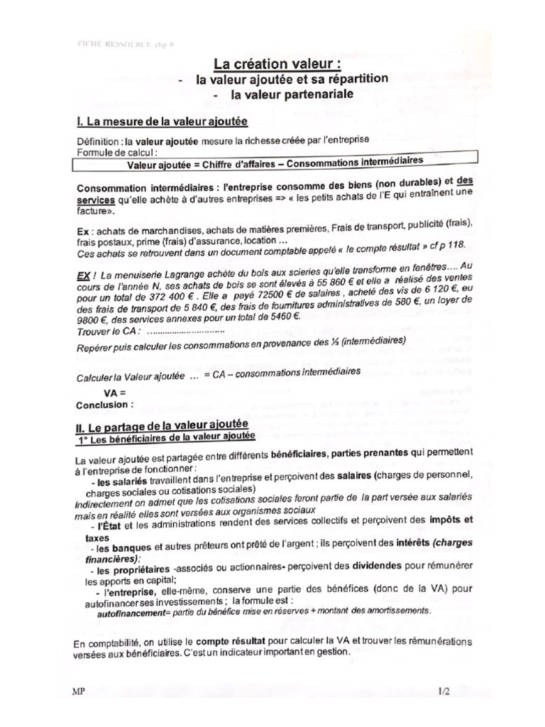 SDGN Première Synthèses 9 A 16 | PDF