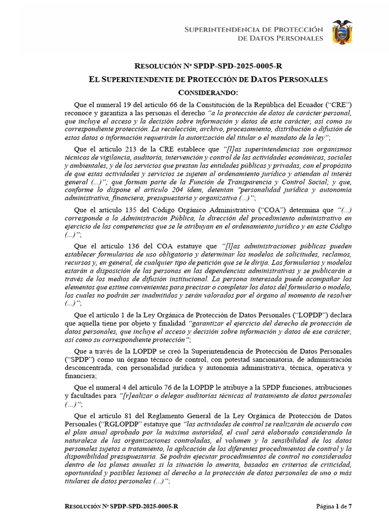 05.01.01 SPDP SPD 2025 0005 R Plan Anual de Auditorias Signed | PDF ...