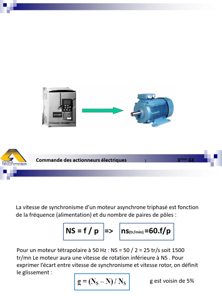 Variateurs de vitesse pour moteurs asynchrones | PDF | Biens ...