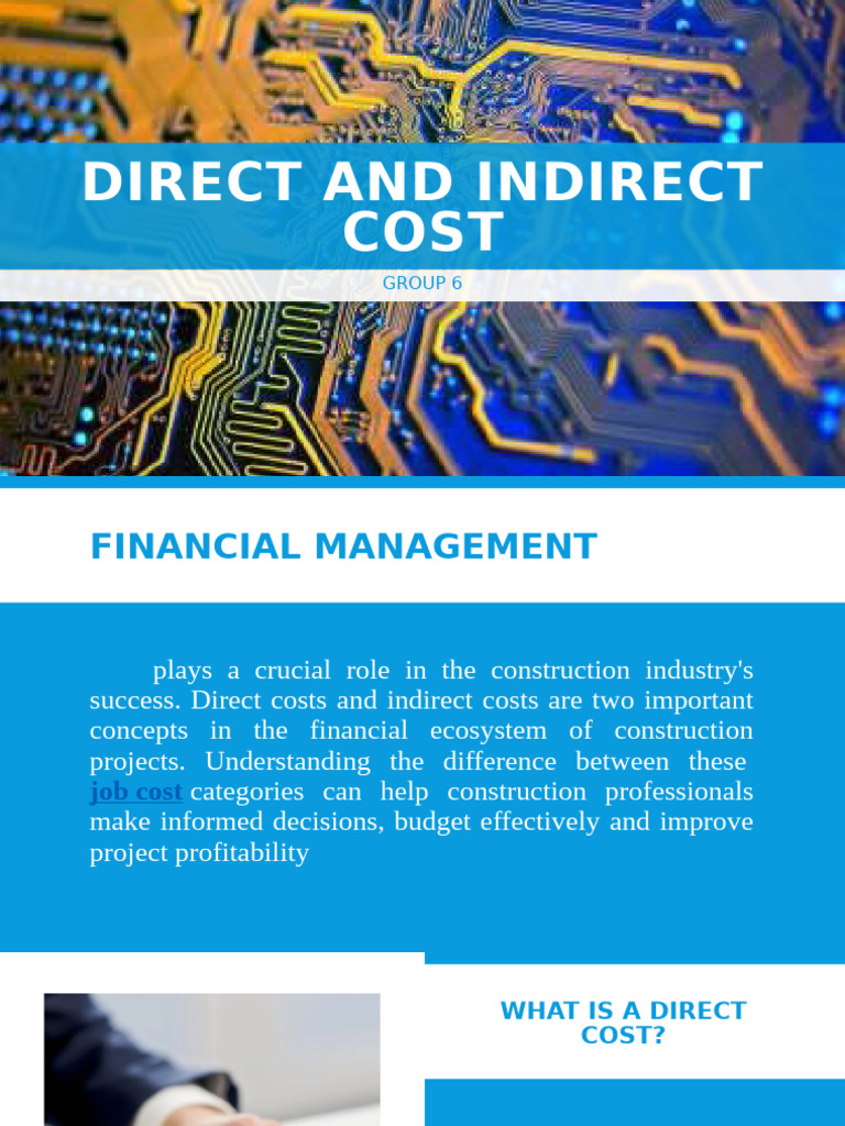 Direct vs. Indirect Costs in Construction | PDF | Software | Expense