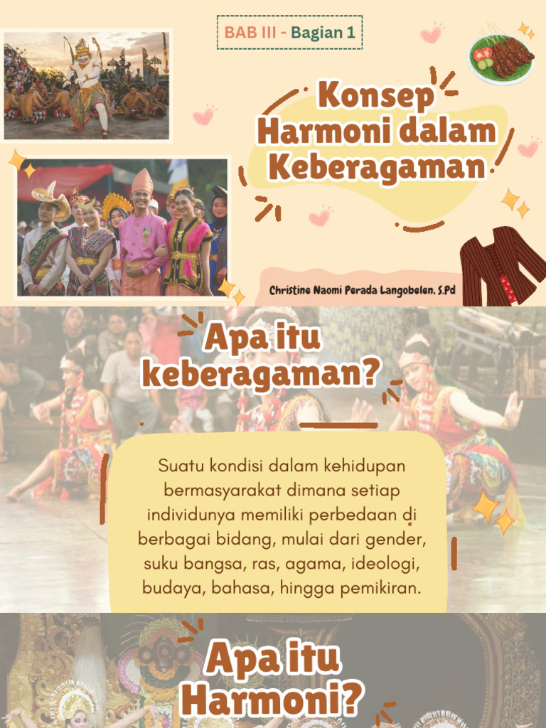Menciptakan Harmoni dalam Keberagaman | PDF